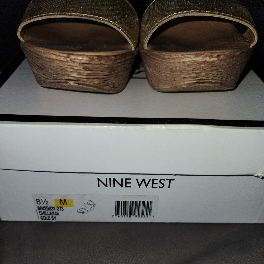 Nine West platform heels size 8 1/2